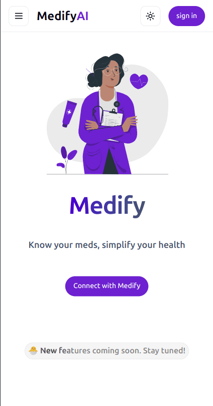 MedifyAI - Mobile
